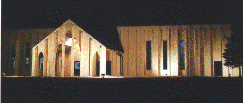 [TURN GRAPHICS ON TO VIEW CHURCH]