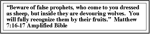 Matthew 7:16-17 Amplified Bible
